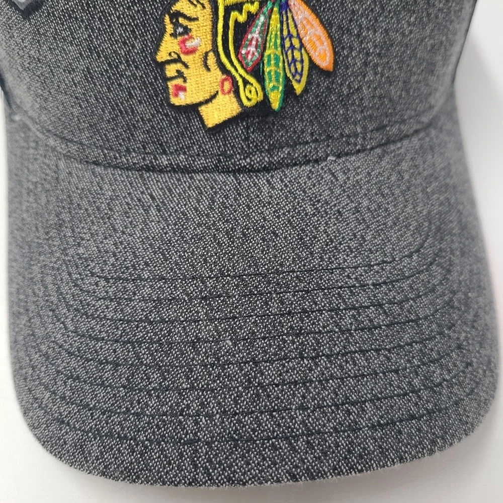 Chicago Blackhawks Hat Snapback 2015 Conference Champions‎ Reebok Mesh Gray NHL